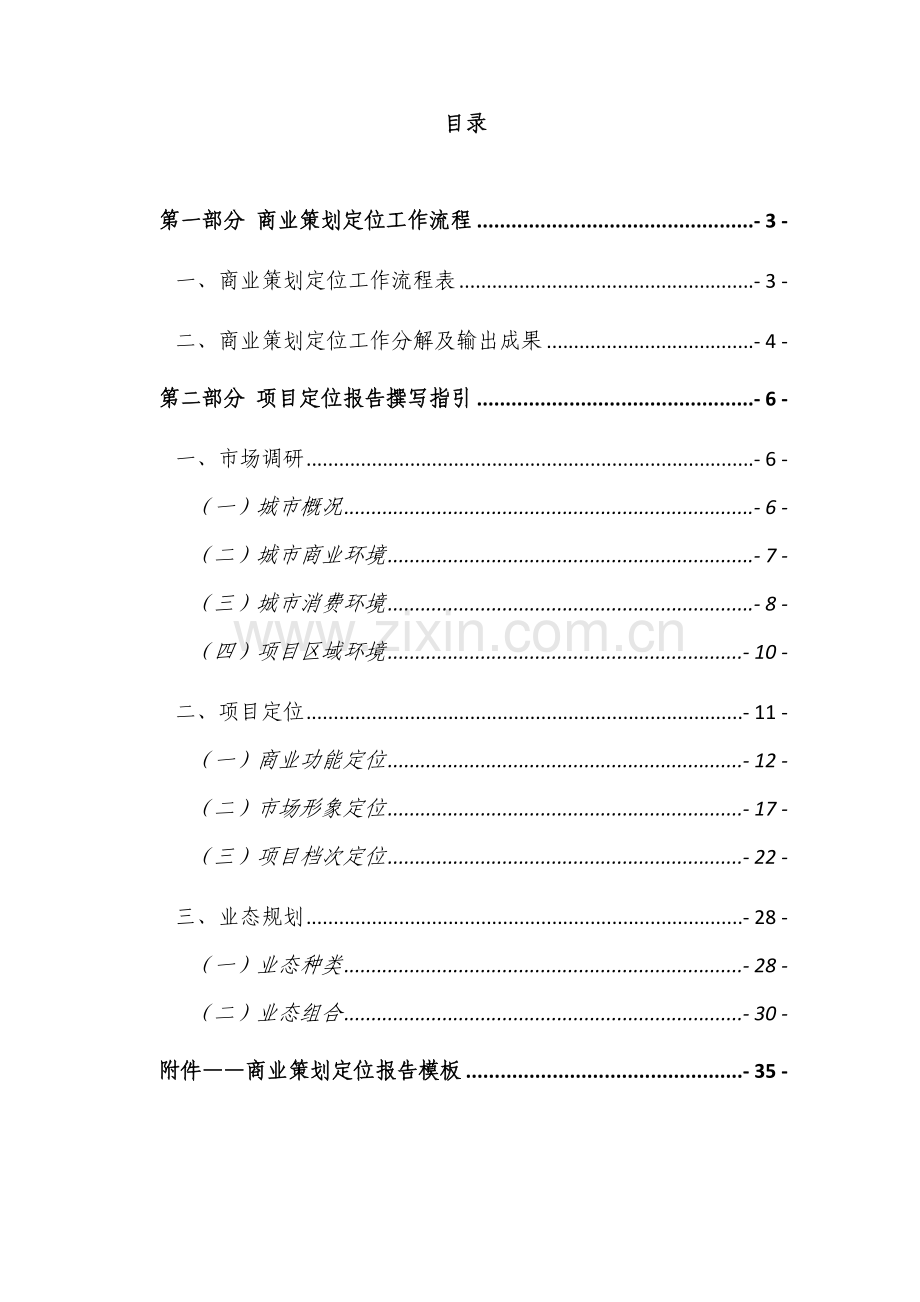 房地产项目商业项目前期策划定位工作指引模版.docx_第2页