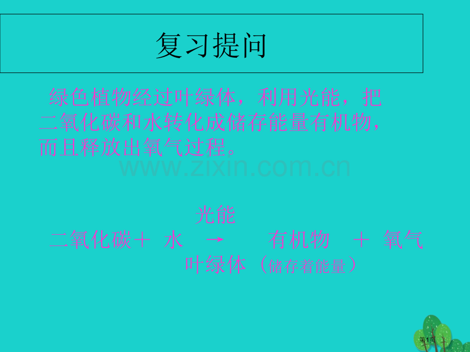 七年级生物上册第三单元第五章第二节绿色植物的呼吸作用市公开课一等奖百校联赛特等奖大赛微课金奖PPT课.pptx_第1页