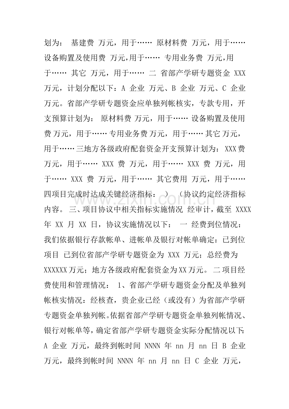 专项资金审计综合报告样式.doc_第2页