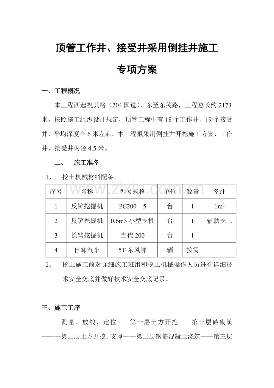 倒挂井专项综合项目施工专项方案.doc_第1页