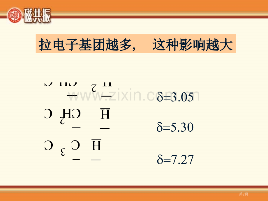 影响化学位移的因素市公开课一等奖百校联赛特等奖课件.pptx_第2页