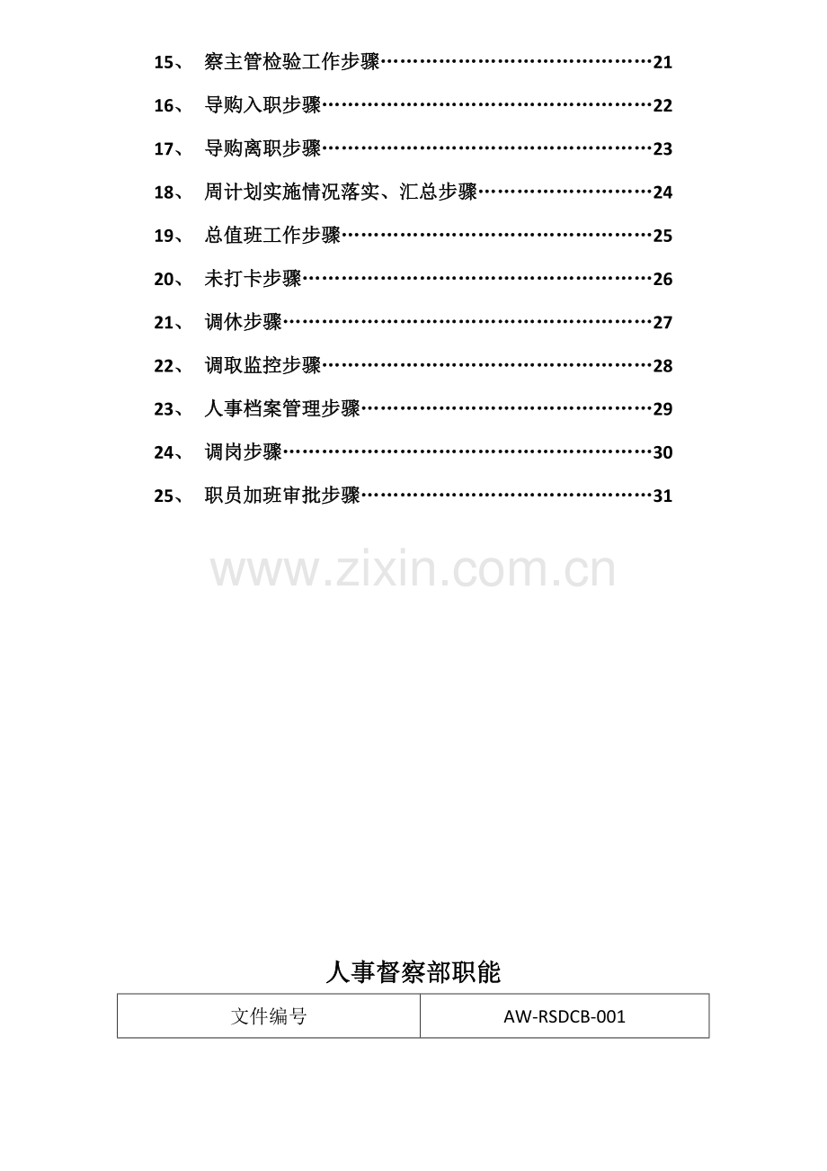 商场人事职责流程汇总模板.doc_第3页