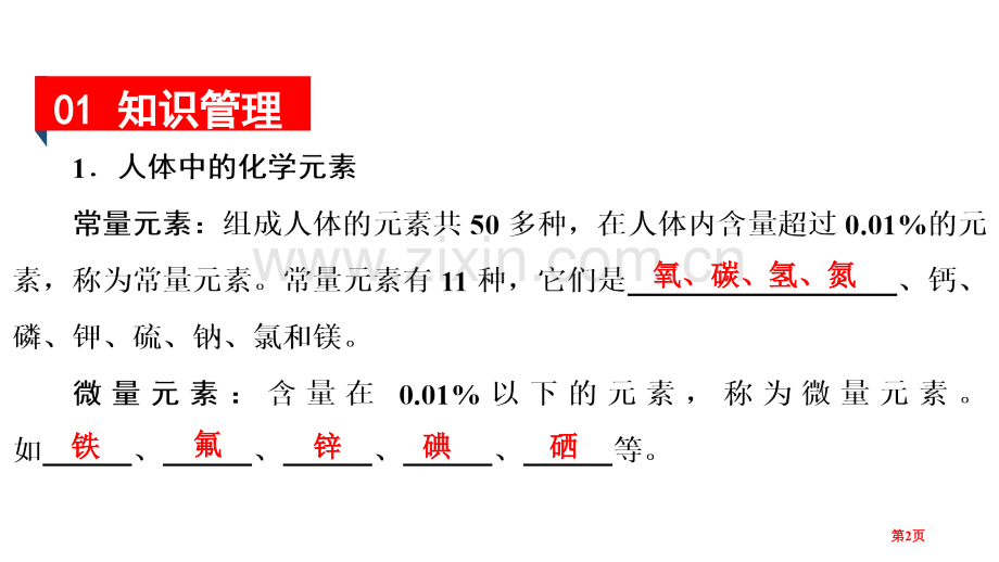 化学元素与人体健康化学与生活省公开课一等奖新名师优质课比赛一等奖课件.pptx_第2页