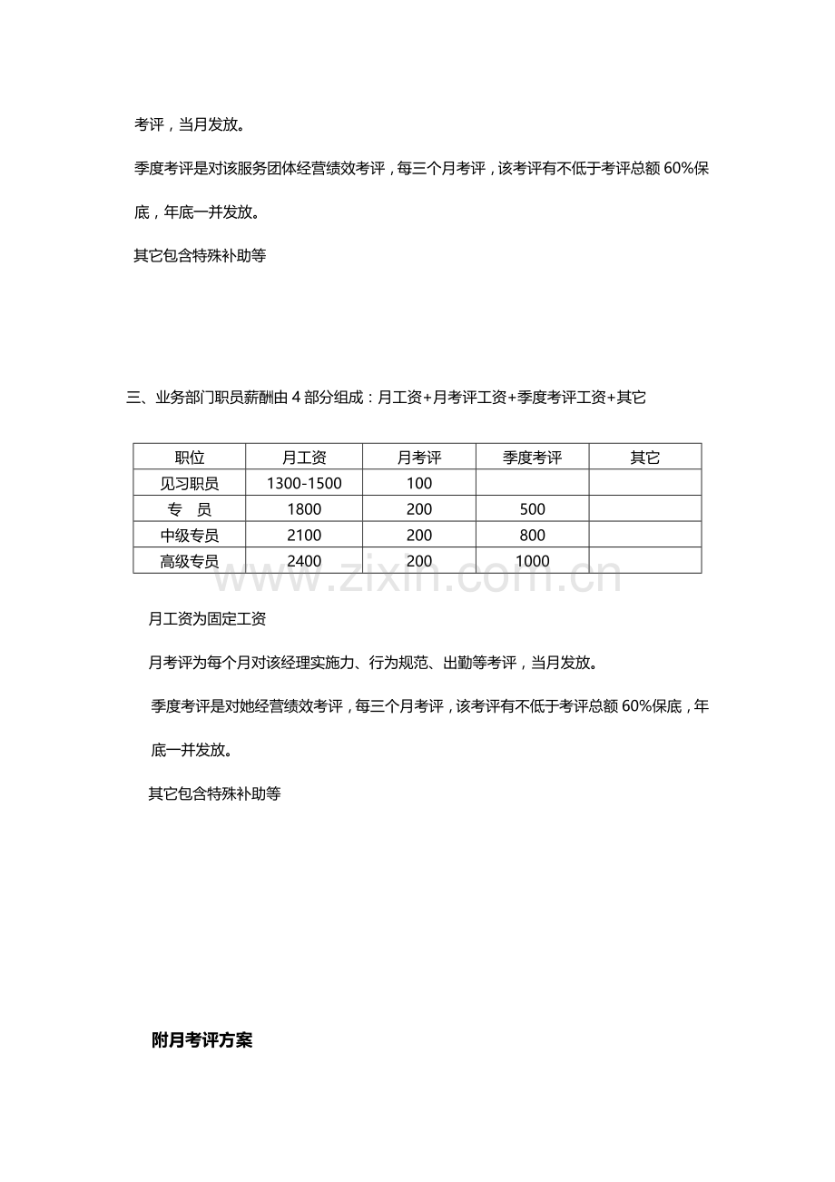 公司职能岗位薪酬核心制度.docx_第2页