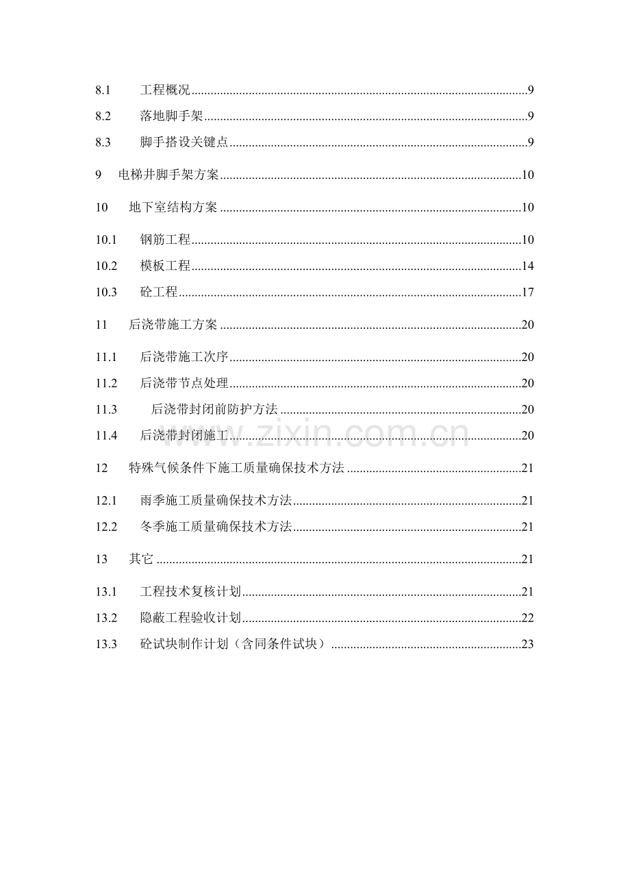 地下室结构综合标准施工专业方案.docx_第2页