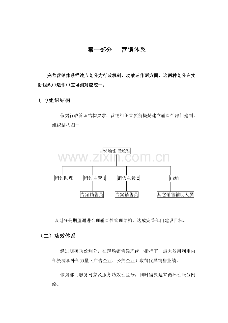 地产项目营销管理程序流程概述模板.doc_第1页