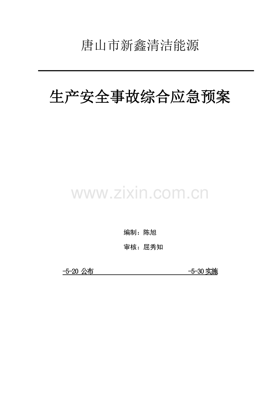 CNG加气站应急专项预案.doc_第1页