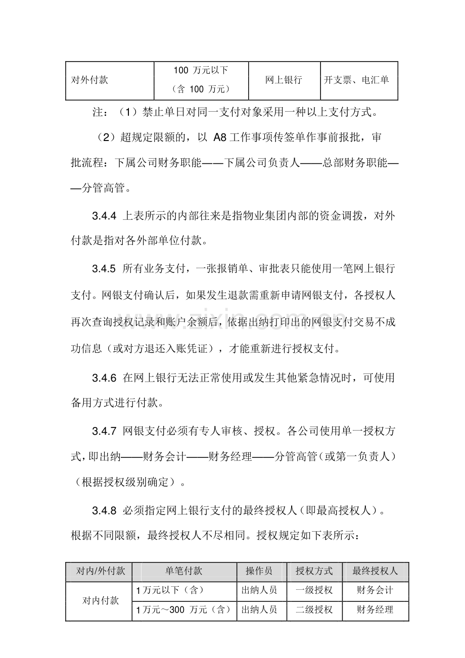 物业集团网上银行管理制度.docx_第3页