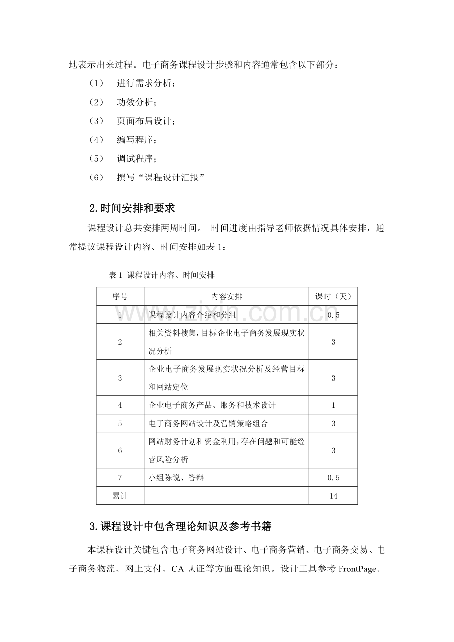 《电子商务》课程设计指南模板.doc_第3页