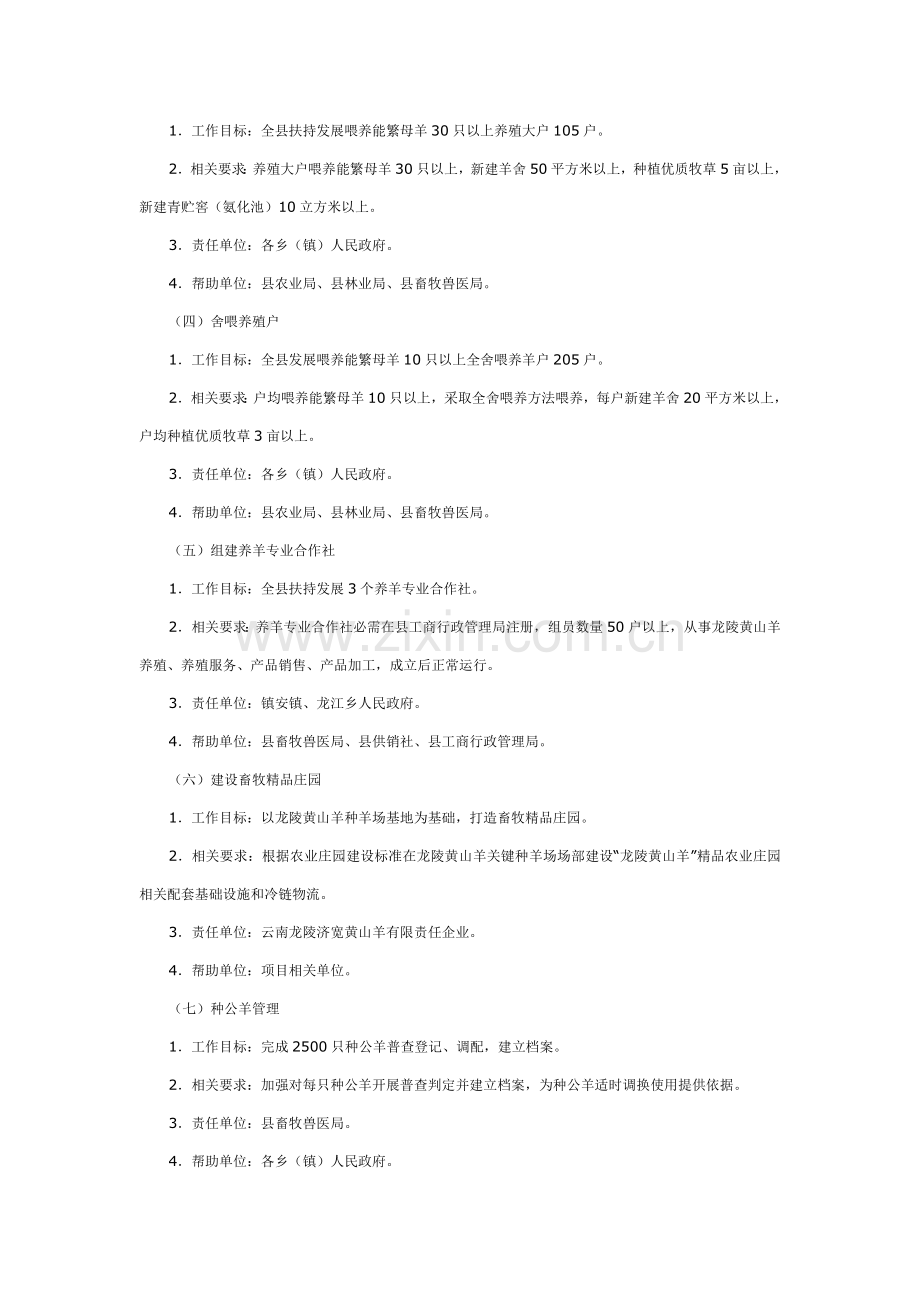 xx县黄山羊产业发展重点工作及任务分解专项方案.doc_第2页