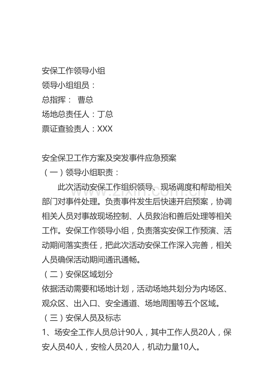 大型活动安全保卫工作专业方案.docx_第2页