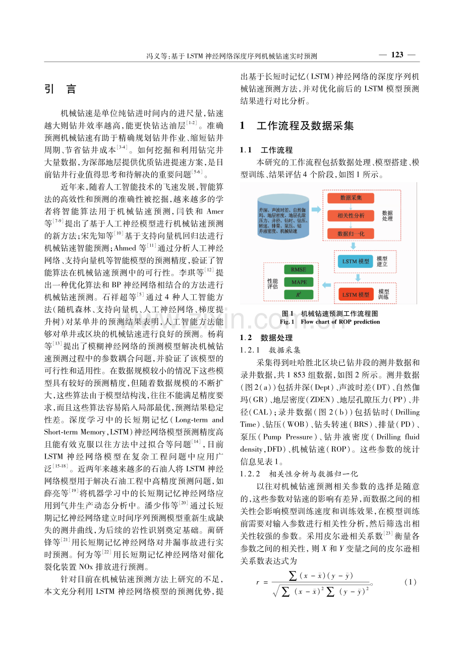 基于LSTM神经网络深度序列机械钻速实时预测.pdf_第2页