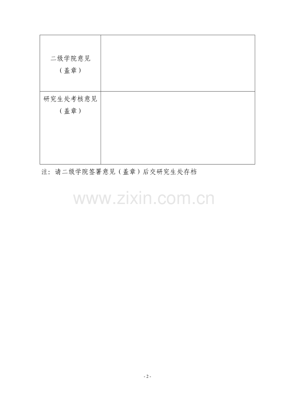 学院研究生指导教师年度考核表.doc_第2页