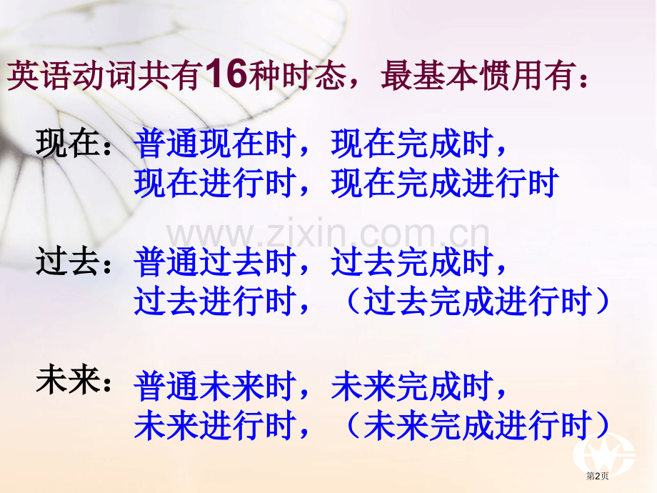 动词的时态和语态市公开课一等奖百校联赛获奖课件.pptx_第2页