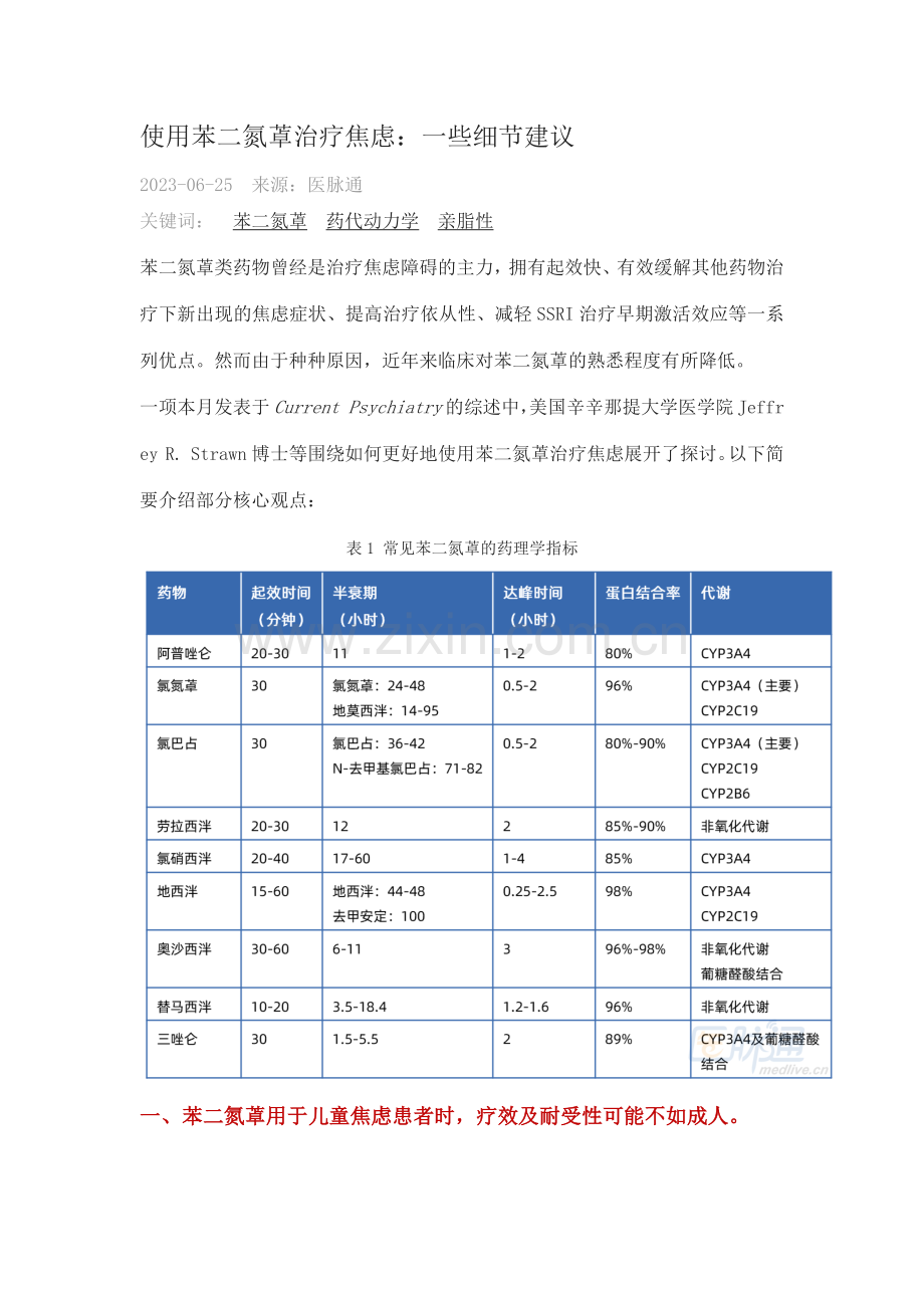 解决苯二氮䓬长期治疗的悖论：六条临床建议.docx_第1页