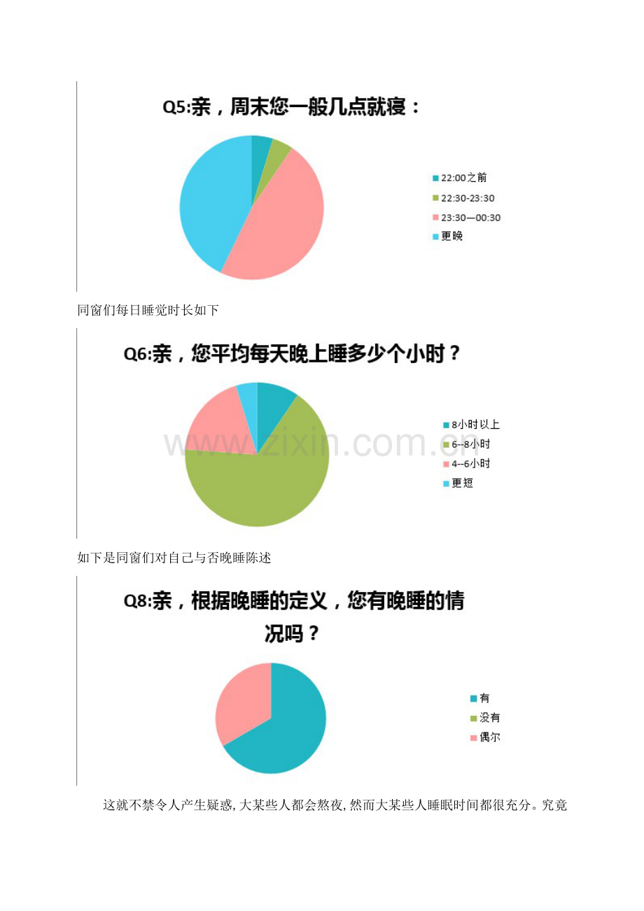 大学生晚睡情况调查研究报告.doc_第3页