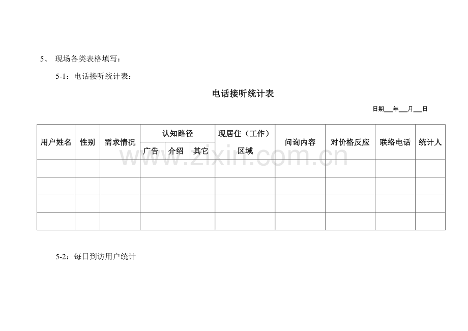 售房现场销售流程执行模板.doc_第2页