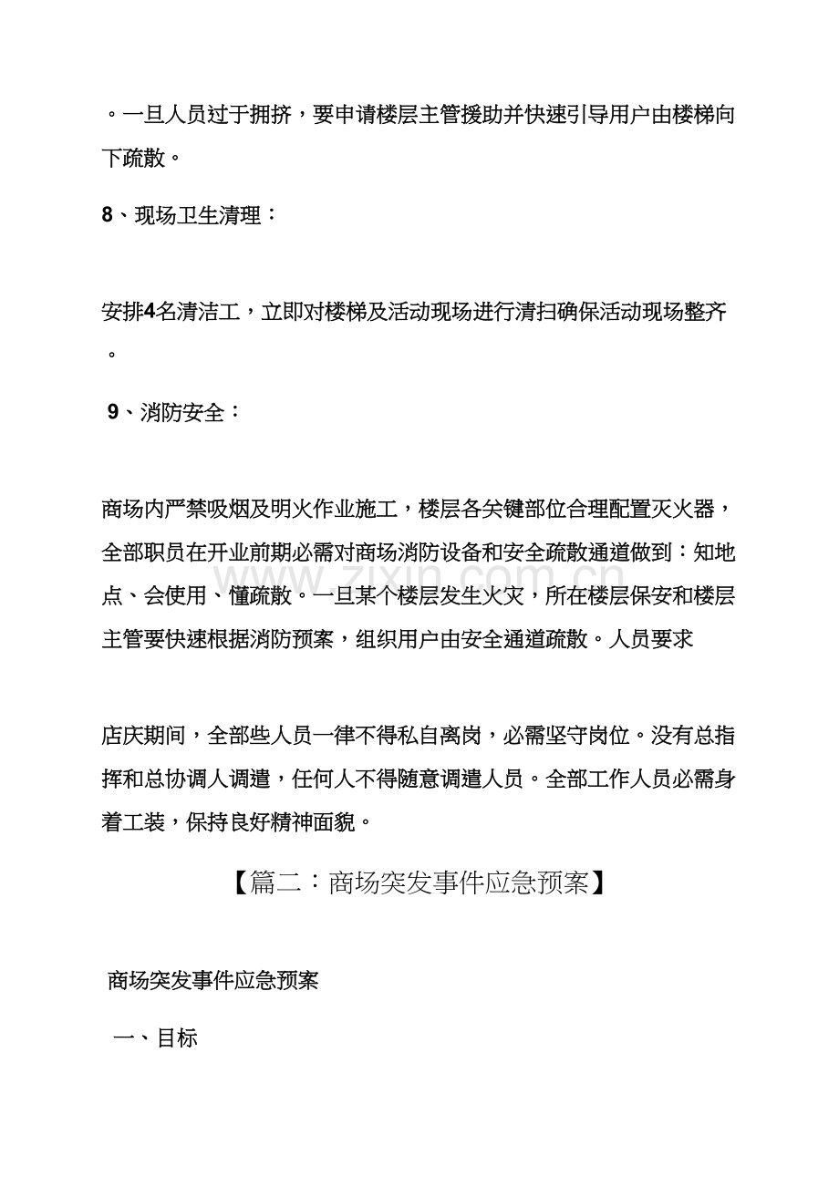 大型商场应急专项预案.docx_第3页