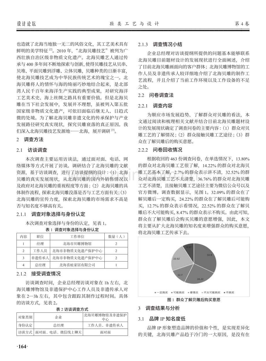 非遗活态传承视域下北海贝雕设计创新发展困境及其对策研究.pdf_第2页