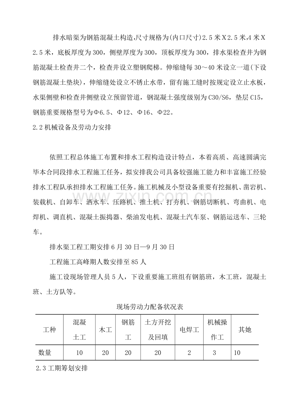 排水渠综合项目施工专项方案.doc_第3页