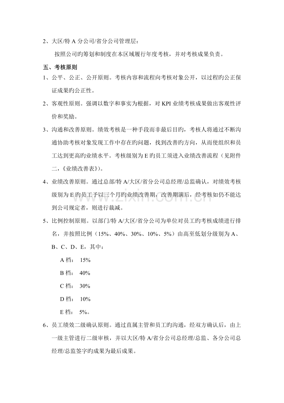 我国通信公司绩效考评新版制度.docx_第2页