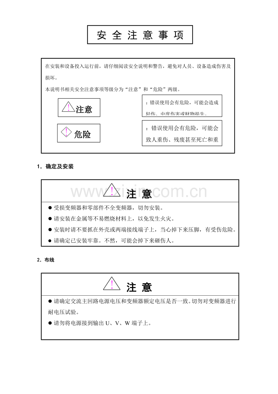 ACVF门机变频器调试说明指导书中文版.doc_第1页