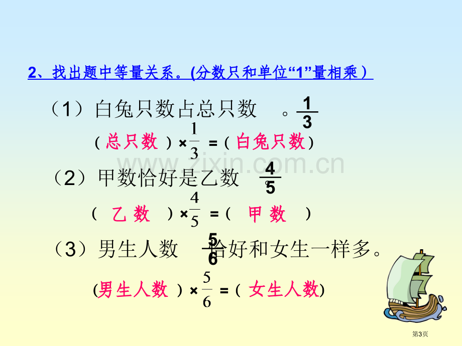 分数除法应用题省公共课一等奖全国赛课获奖课件.pptx_第3页