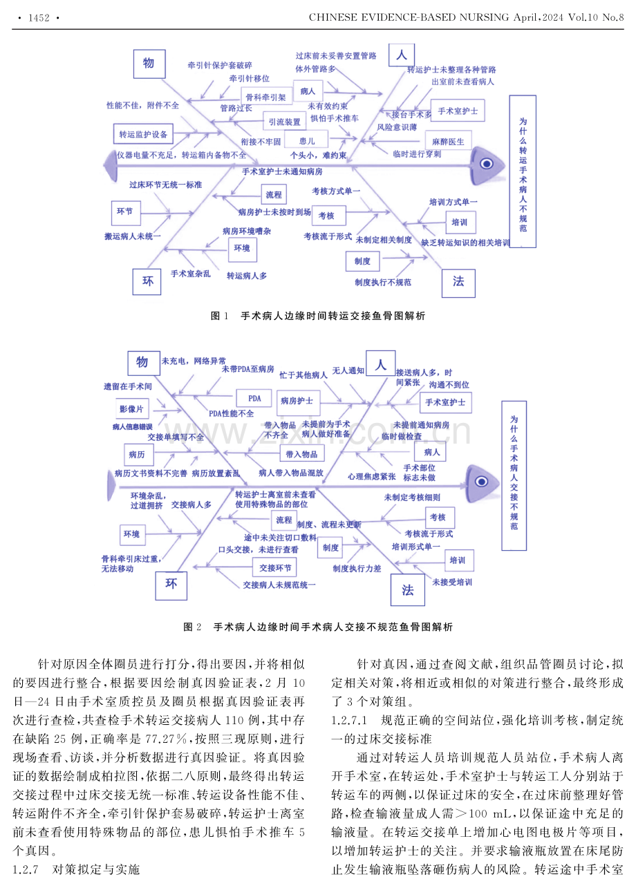 规范手术病人边缘时间安全转运交接的品管圈实践.pdf_第3页