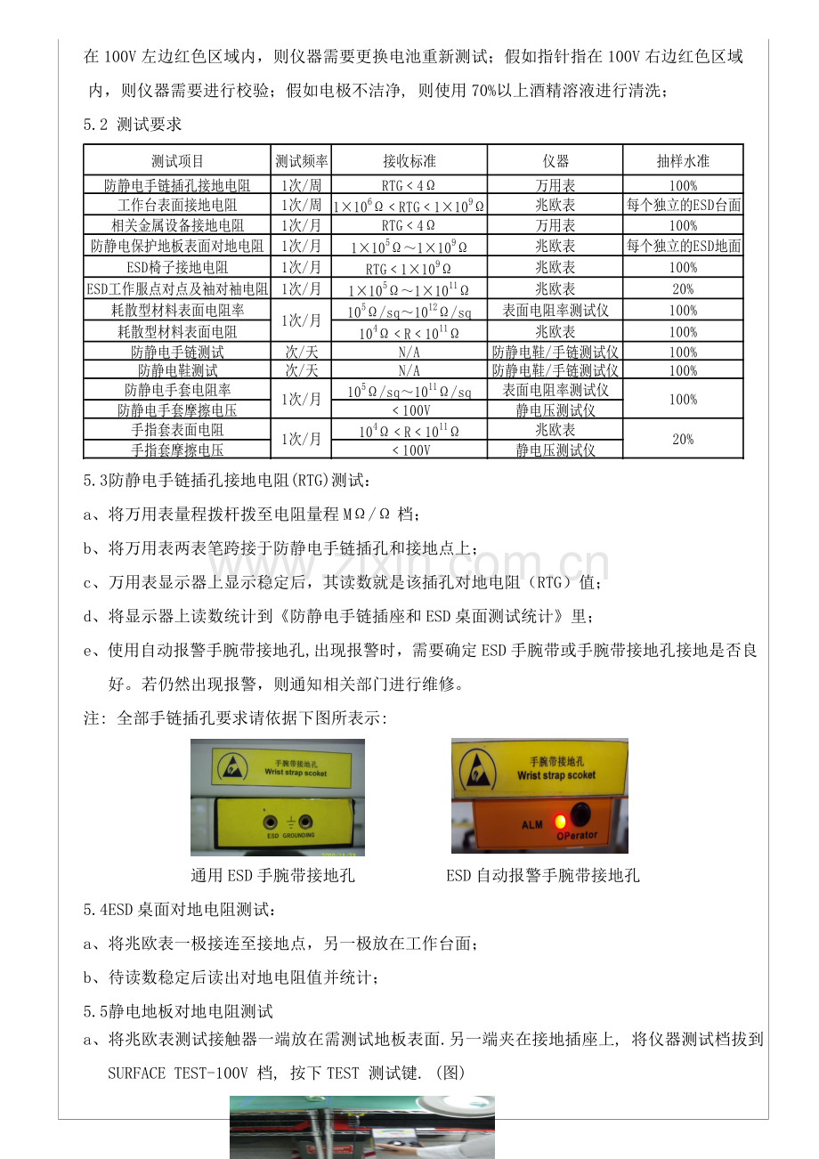 IQC防静电测试作业指导说明书.doc_第2页