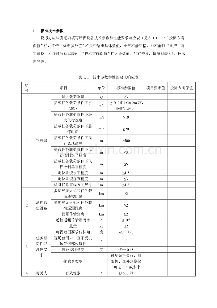 南方电网无人机核心技术综合规范架空输电线路多旋翼无人机巡检系统专用.doc_第3页