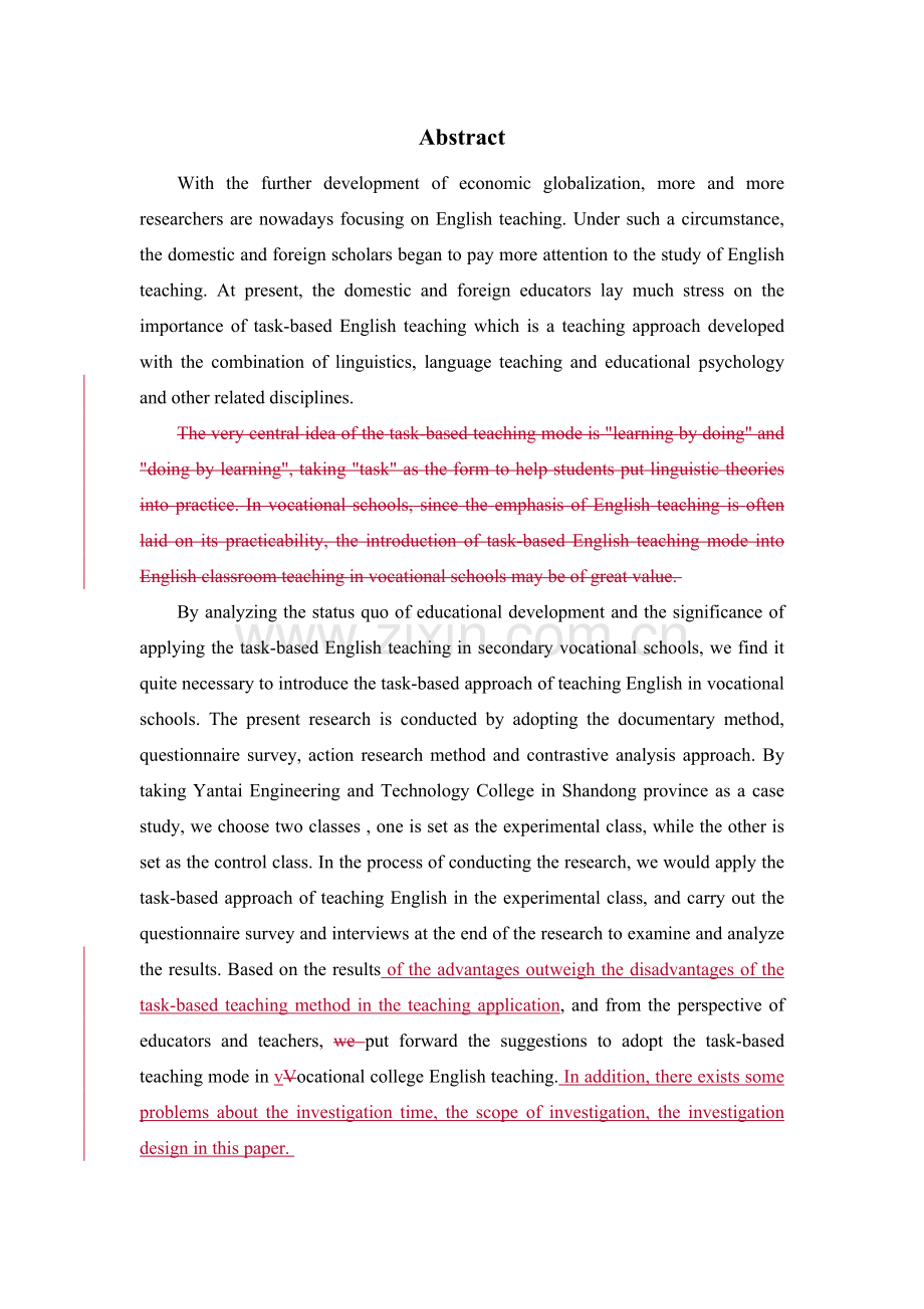 中职英语任务型教学应用研究(预答辩)The-Study-of-Application-of-Task-based-Teaching-in-Secondary-Voc.doc_第3页