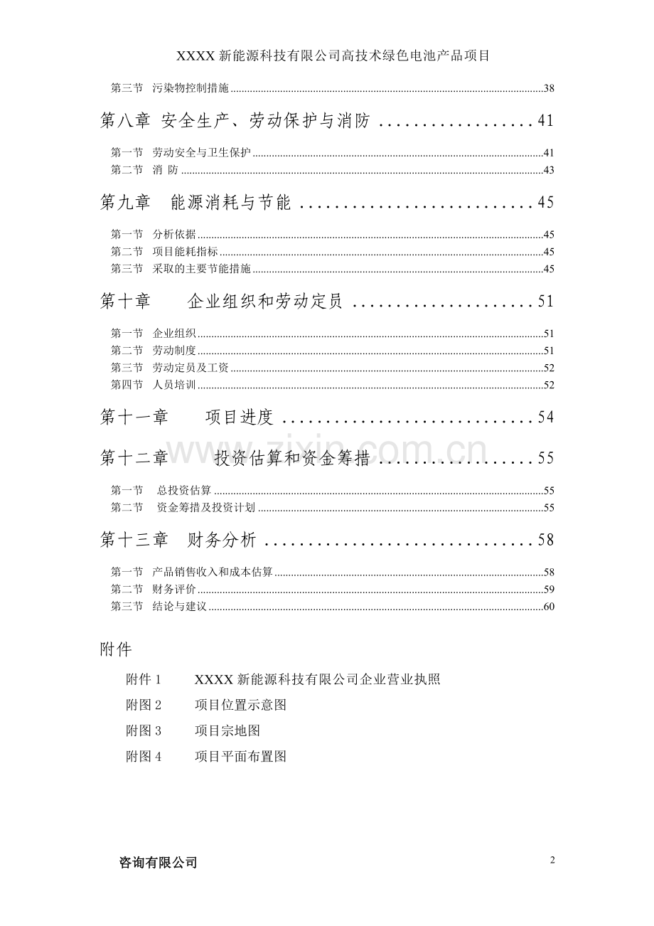 某某某锂电池建设项目建设可行性研究报告-2012年.doc_第2页