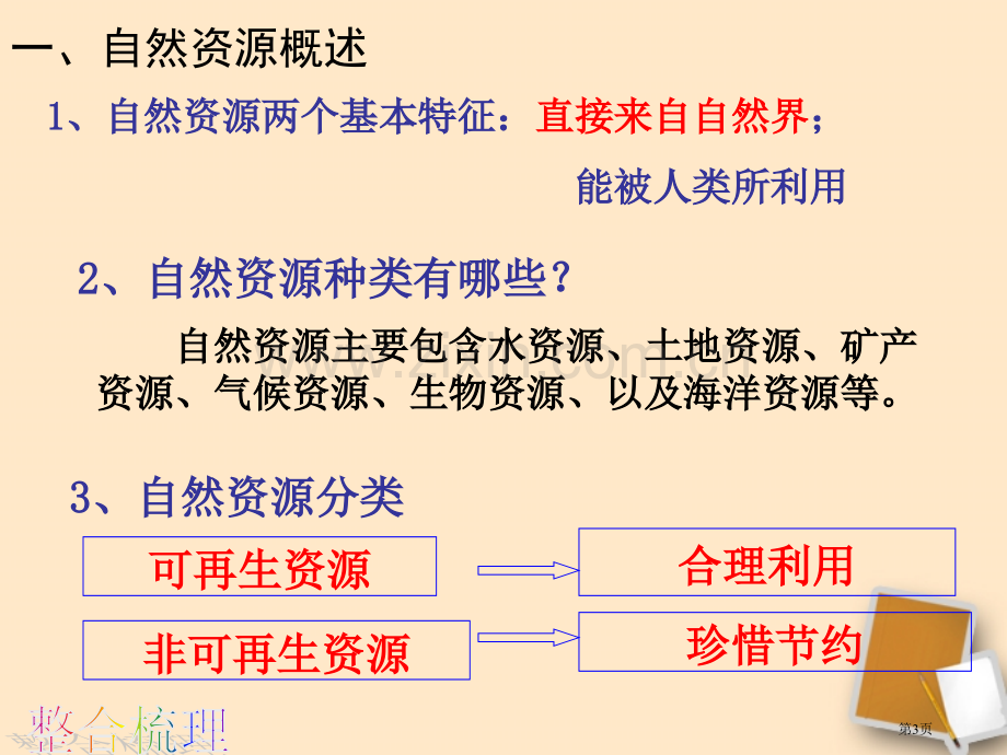 中国的自然资源复习省公共课一等奖全国赛课获奖课件.pptx_第3页