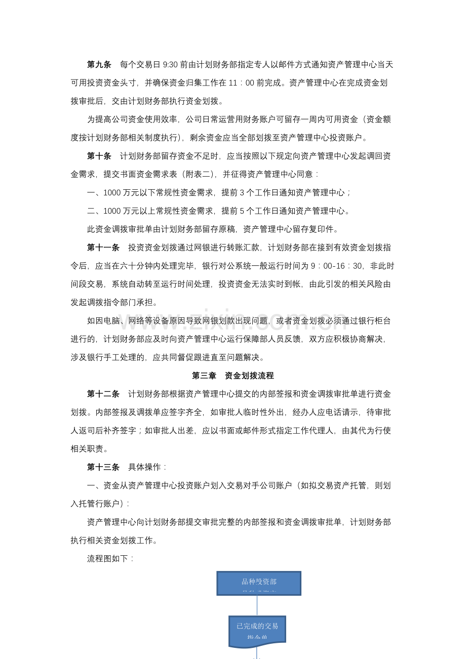 保险股份有限公司投资资金划拨实施细则.docx_第2页