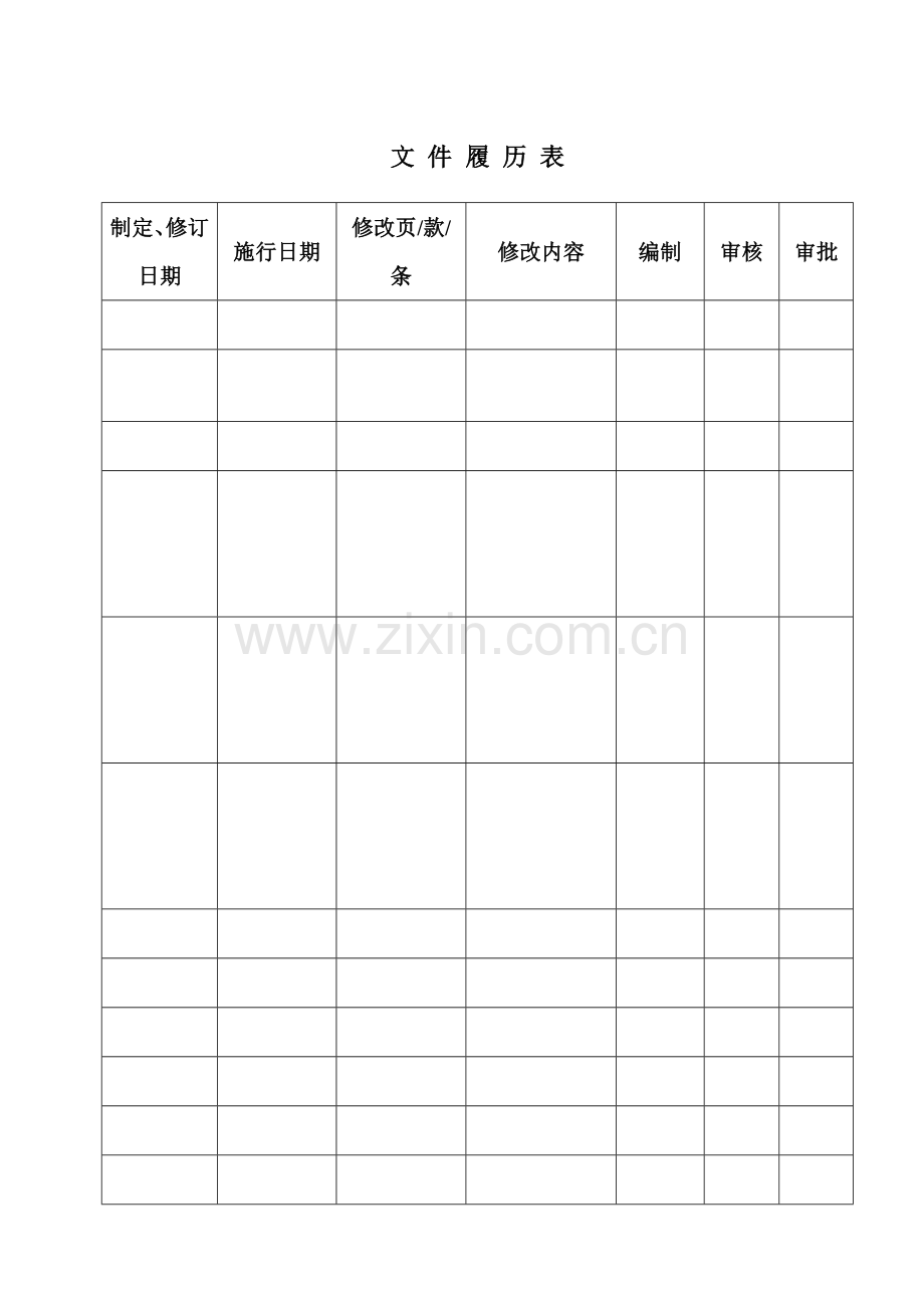 生物科技公司B程序文件汇编-培训模版.doc_第2页