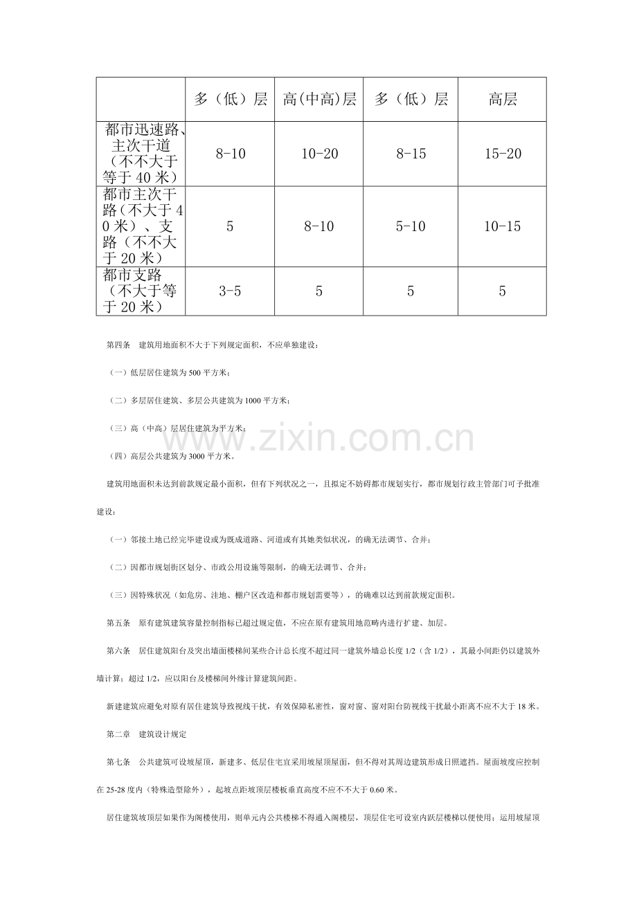 大连市规划方案建筑工程设计有关详细规定及日照.doc_第3页