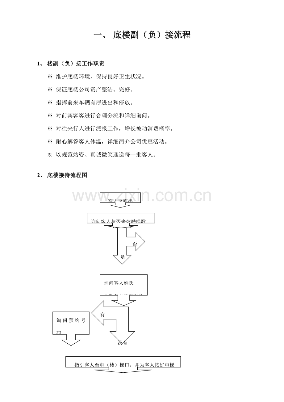 KTV服务作业流程专业资料.doc_第1页