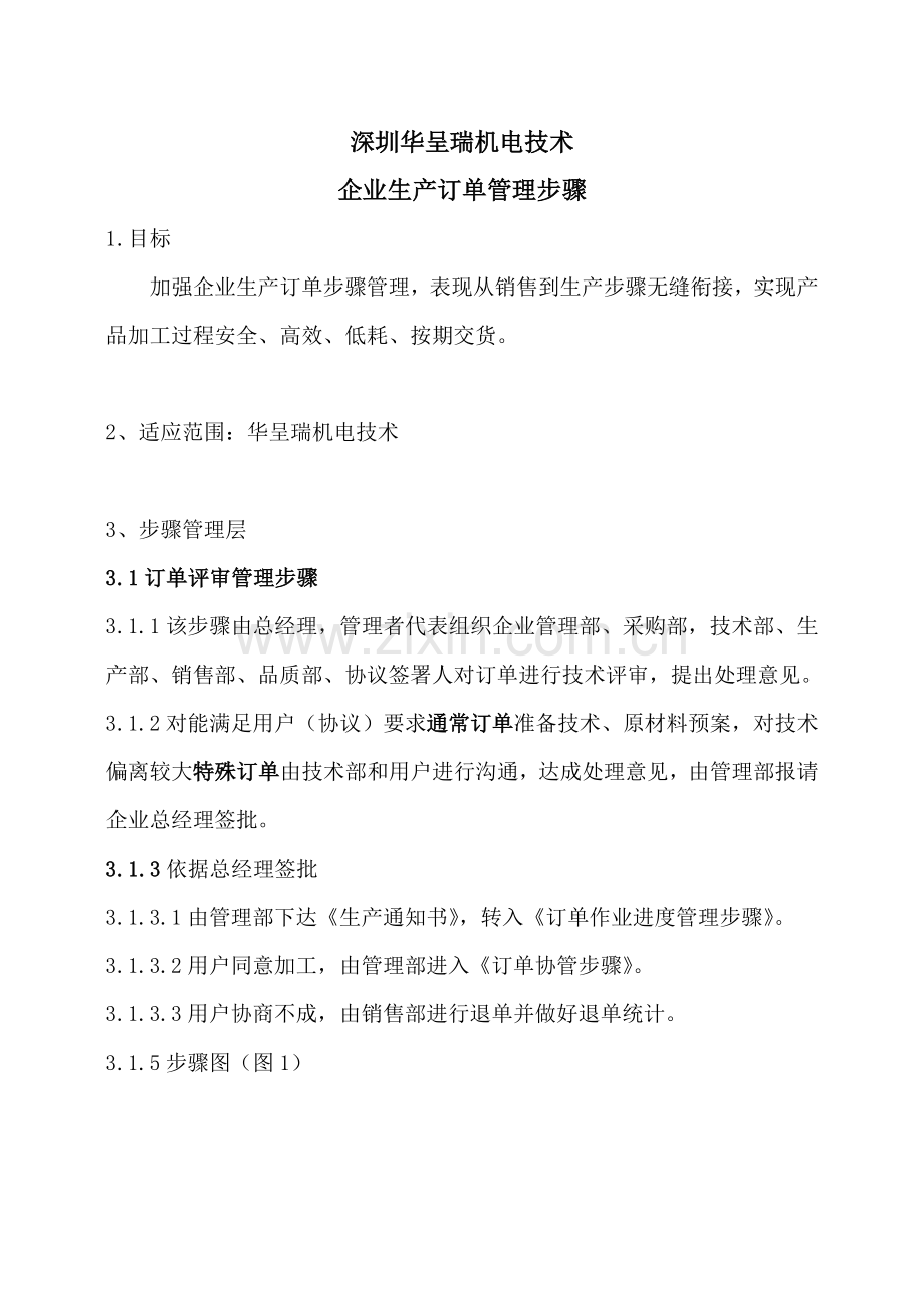 公司生产订单管理综合流程.doc_第1页