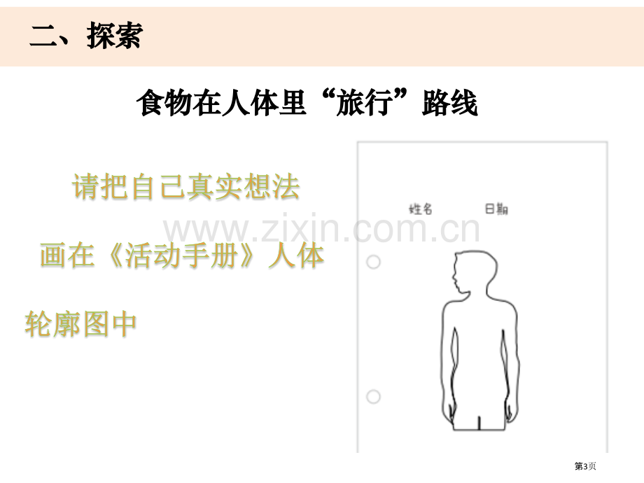 小学科学四上2-8食物在身体里的旅行省公开课一等奖新名师优质课比赛一等奖课件.pptx_第3页