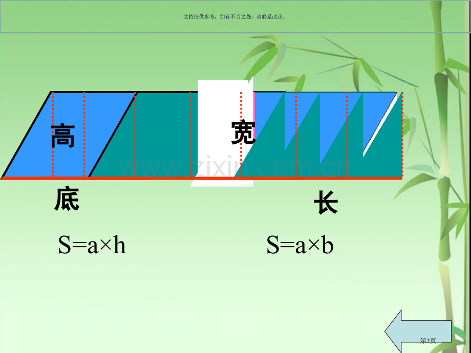 多边形的面积复习市公开课一等奖百校联赛获奖课件.pptx_第2页