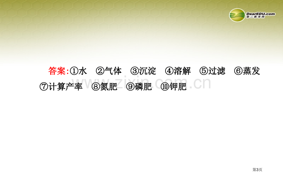 中考化学一轮阶段专题复习九下第十一单元同步知识点汇集含教师典型题新人教版省公共课一等奖全国赛课获奖课.pptx_第3页