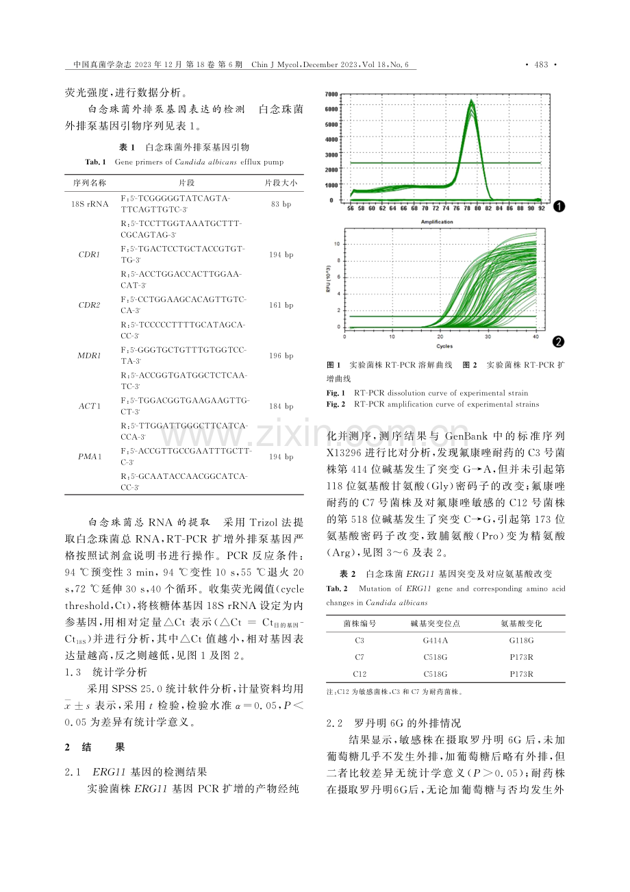 白念珠菌对氟康唑耐药机制的研究.pdf_第3页