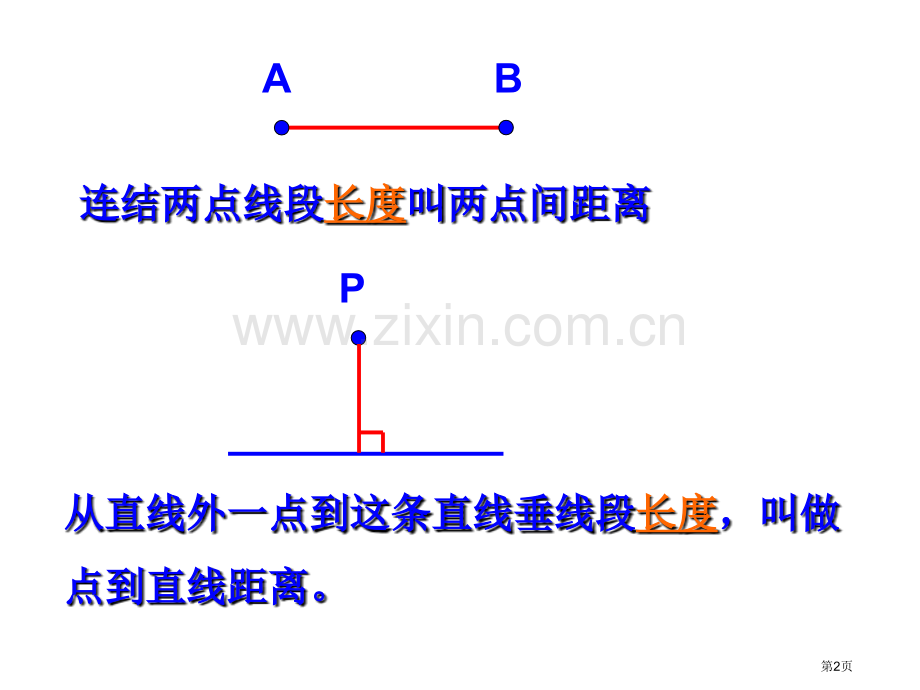 平行线之间的距离省公共课一等奖全国赛课获奖课件.pptx_第2页