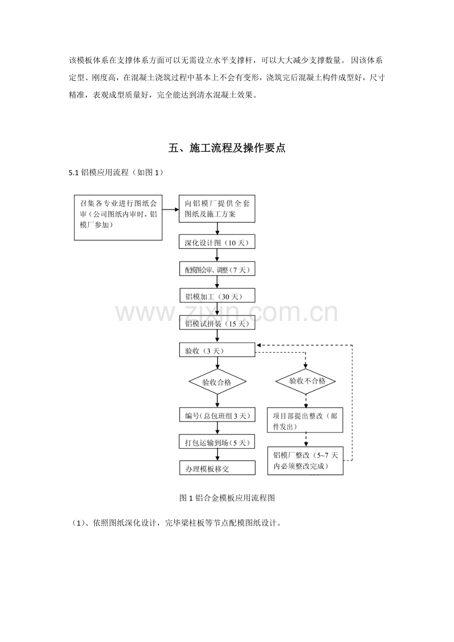 建筑工程综合项目工程铝合金模板标准体系综合项目施工新工法.doc_第3页