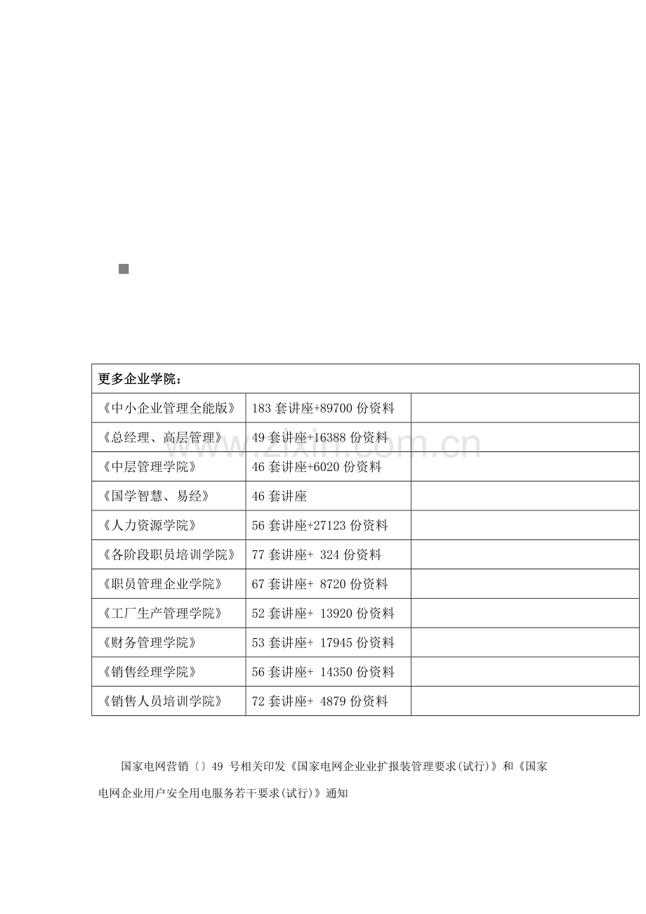 国家电网公司业扩报装工作管理制度模板.doc_第1页