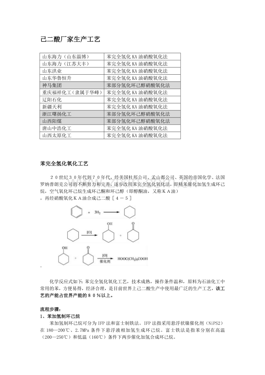 己二酸生产工艺整理.docx_第2页