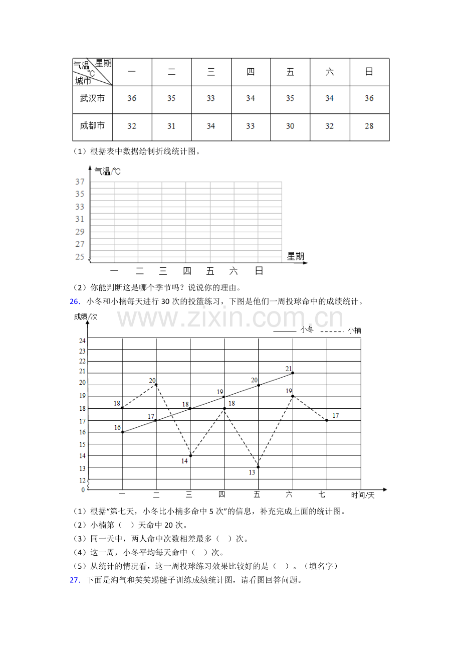 人教小学五年级下册数学期末解答解答应用题专项及答案优秀.doc_第3页