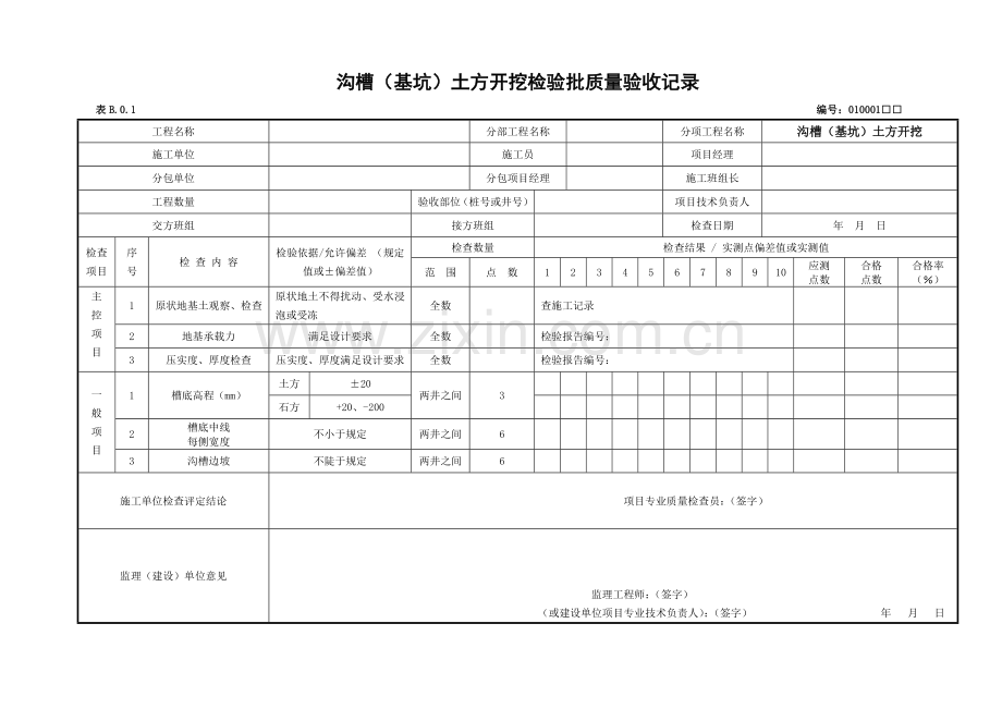 市政道路检验批新表.doc_第1页