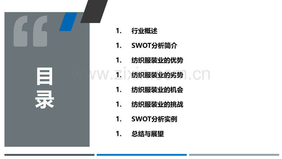 纺织服装业行业SWOT分析.pptx_第2页