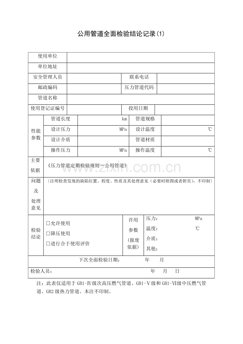 公用管道定期检验记录.docx_第3页